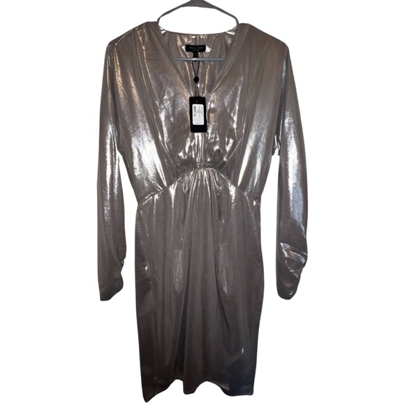 Rag & Bone Eloise Metallic Mini Dress - Picture 15 of 17